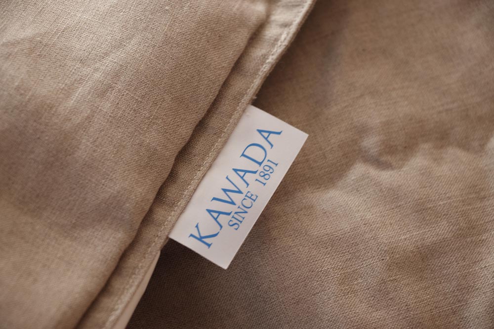 マルセイユ石鹸で洗った羽毛使用